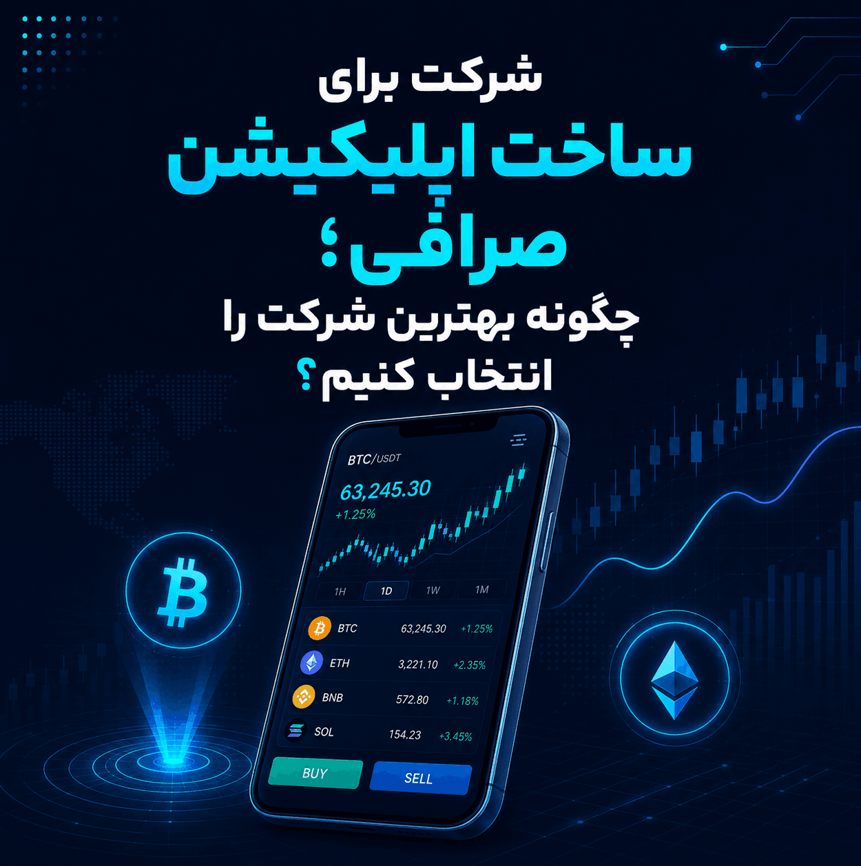 شرکت برای ساخت اپلیکیشن صرافی؛ چگونه بهترین شرکت را انتخاب کنیم؟
