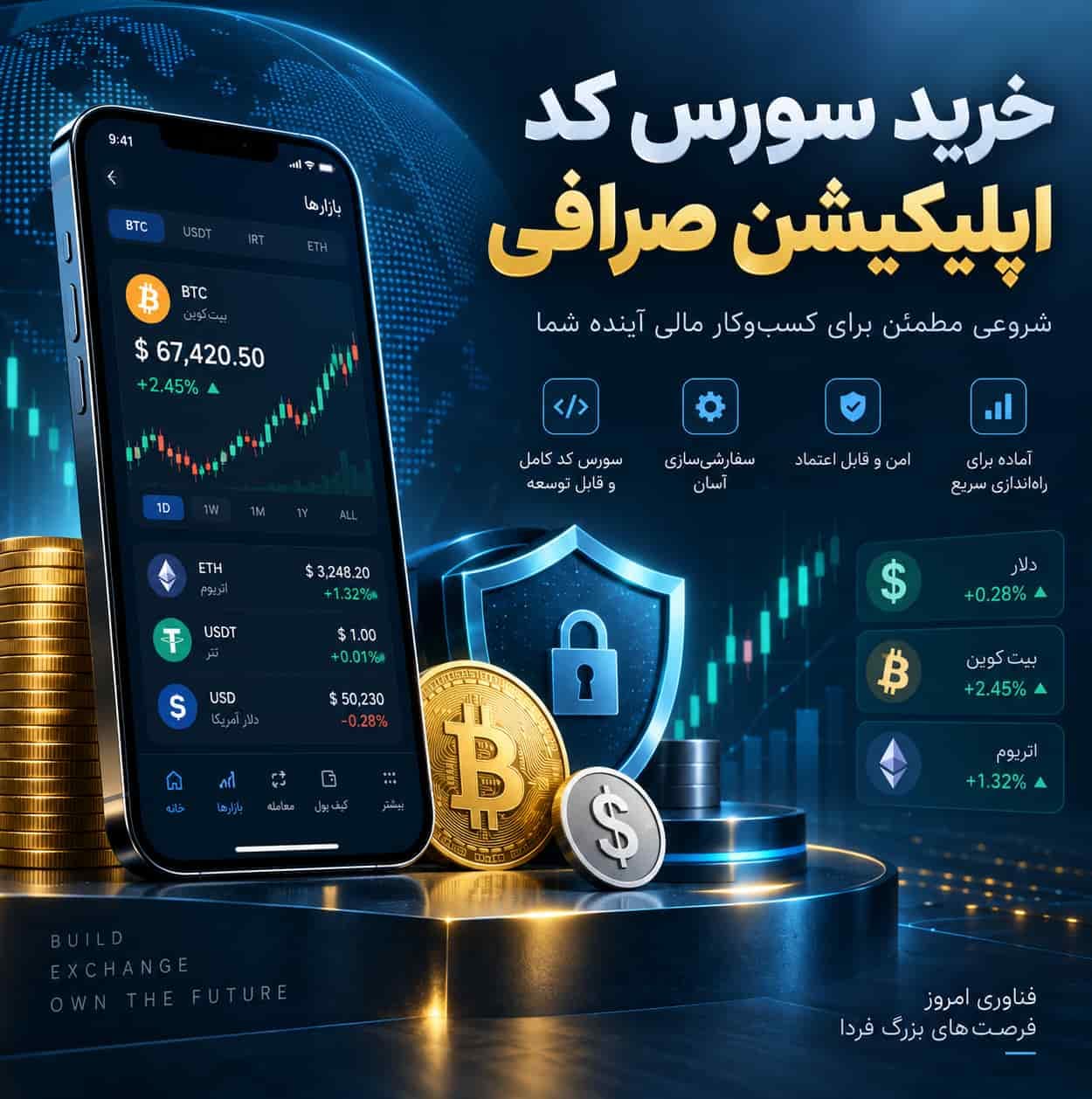 خرید سورس کد اپلیکیشن صرافی؛ قبل از خرید چه چیزهایی را بررسی کنیم؟
