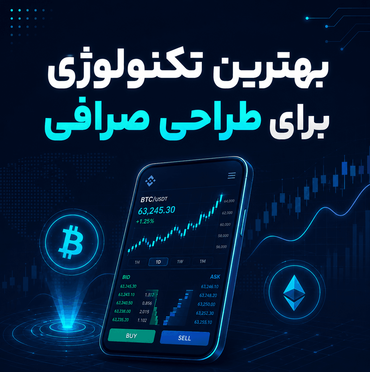 بهترین تکنولوژی برای طراحی صرافی؛ چه زبان و معماری مناسب است؟